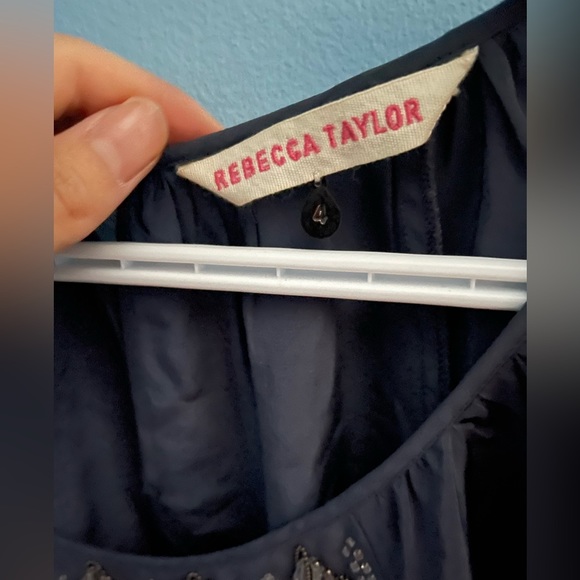 Rebecca Taylor beaded blouse - Picture 2 of 5